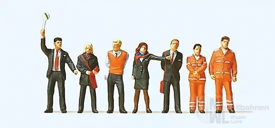 Preiser 10407 - SBB-Personal H0 1:87