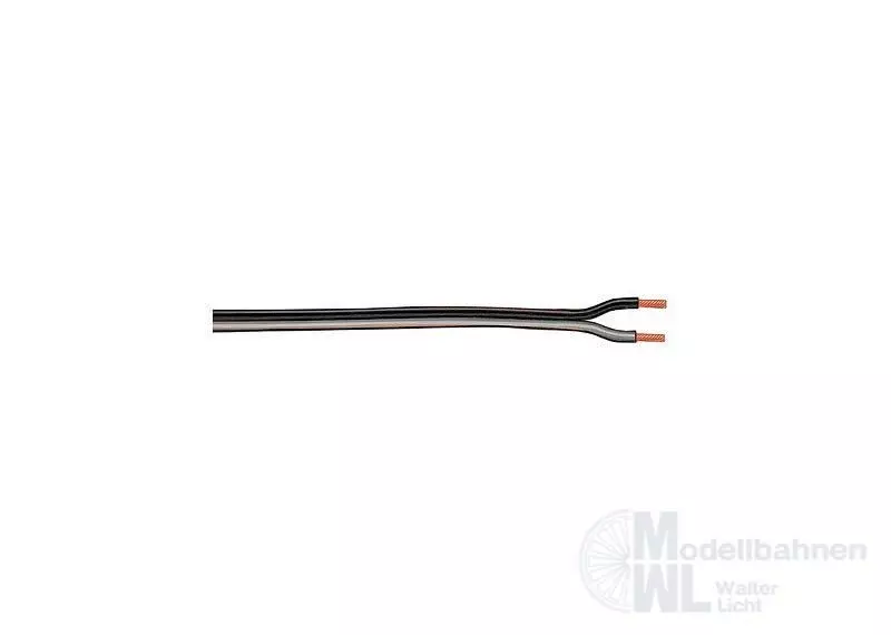 LGB 50140 - Doppellitze schwarz/weiß 20 Meter Spur G 1:22,5