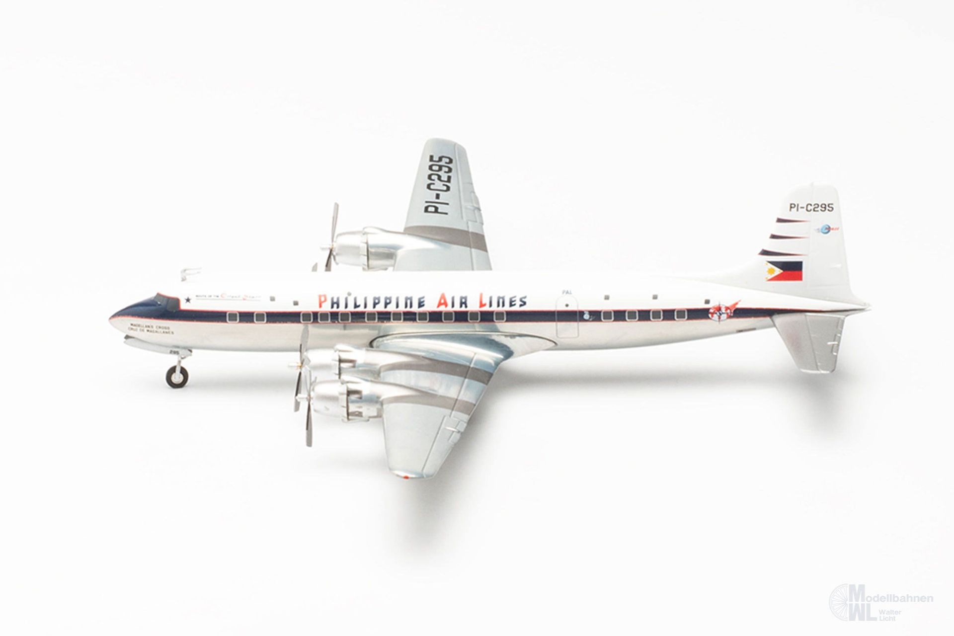 Herpa 572545 - Douglas DC-6B Philippine Airli 1:200