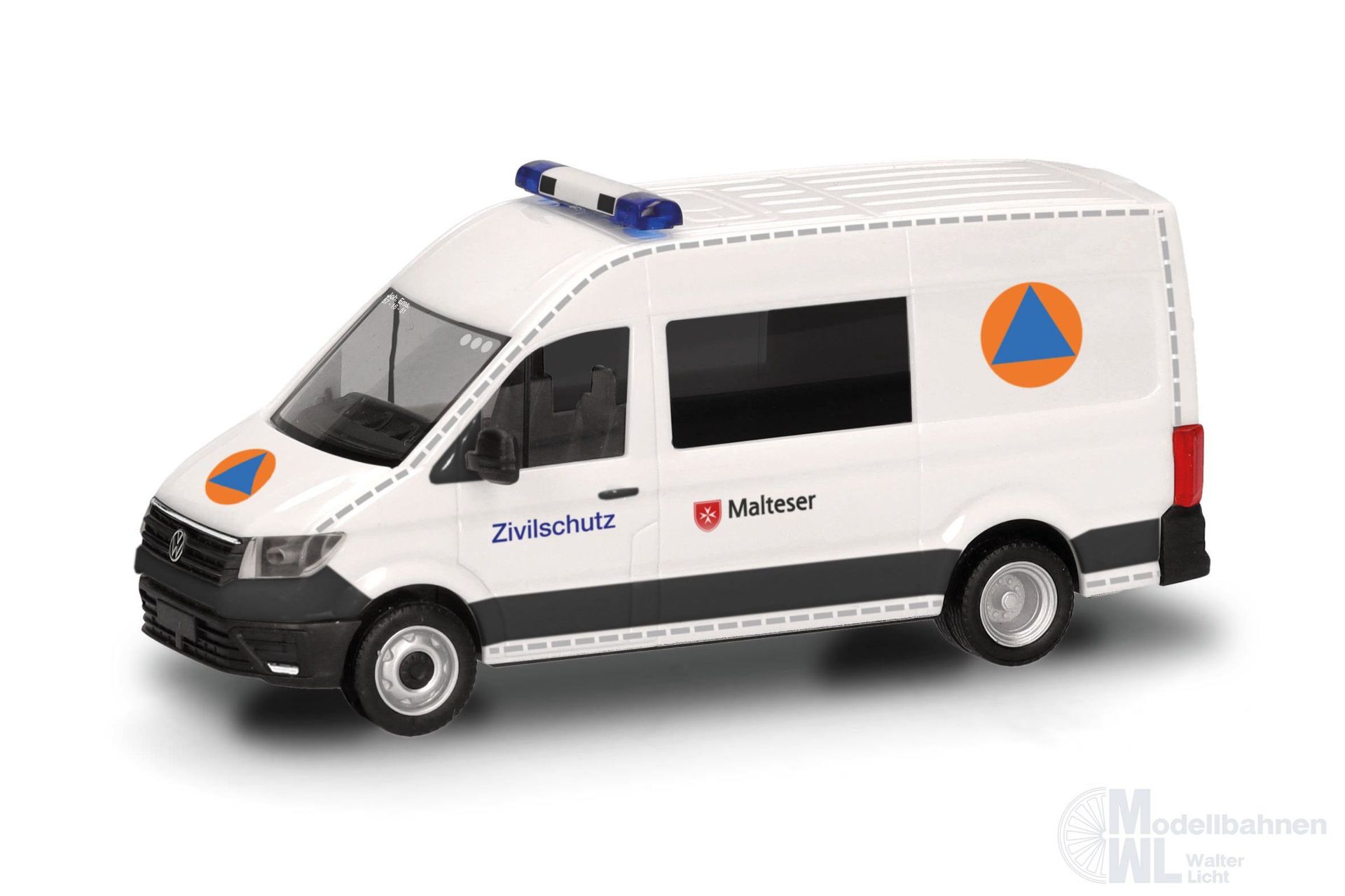 Herpa 097963 - VW Crafter Halbbus Malteser H0 1:87 Herpa 097963 - VW Crafter Halbbus Malteser H0 1:87
