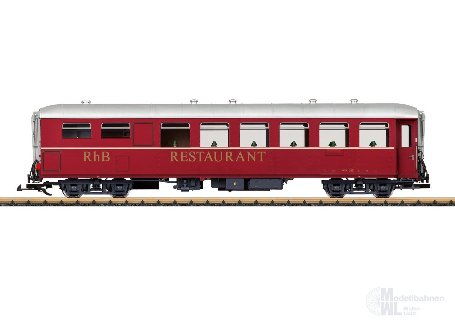 LGB 31528 - Speisewagen RhB Ep.IV Spur G 1:22,5