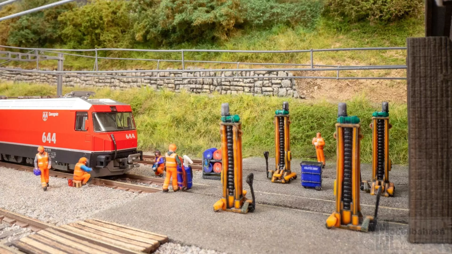 Noch 35900 - Figuren-Themenwelt Bahnbetriebswerk N 1:160