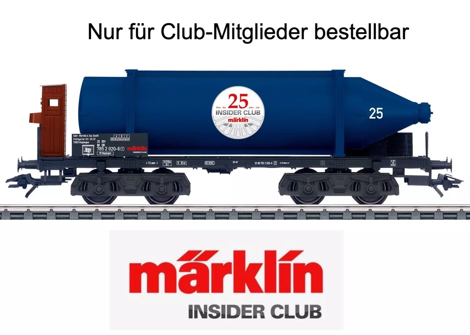 Märklin 48253 - INSIDER Sonderwagen 25 Jahre Insider-Mitgliedschaft H0/WS
