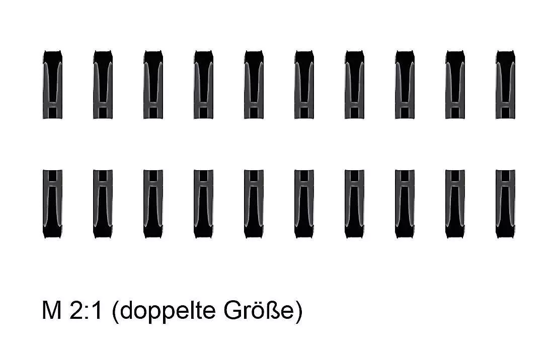 Busch 12369 - Isolierschienenverbinder H0 1:87