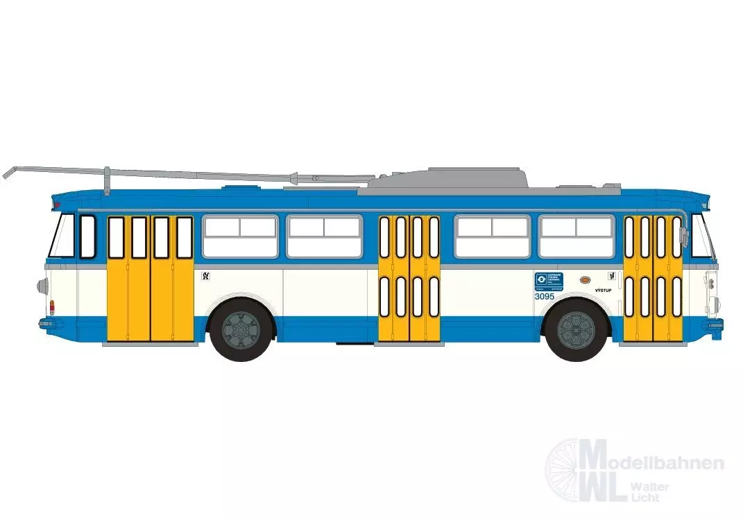 Brekina 61358 - Skoda Tr9 aus Ostrava H0 1:87