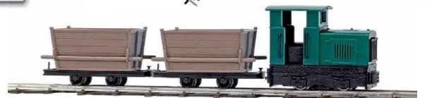 Busch 12000 - Feldbahn Start mit Kipploren H0 1:87