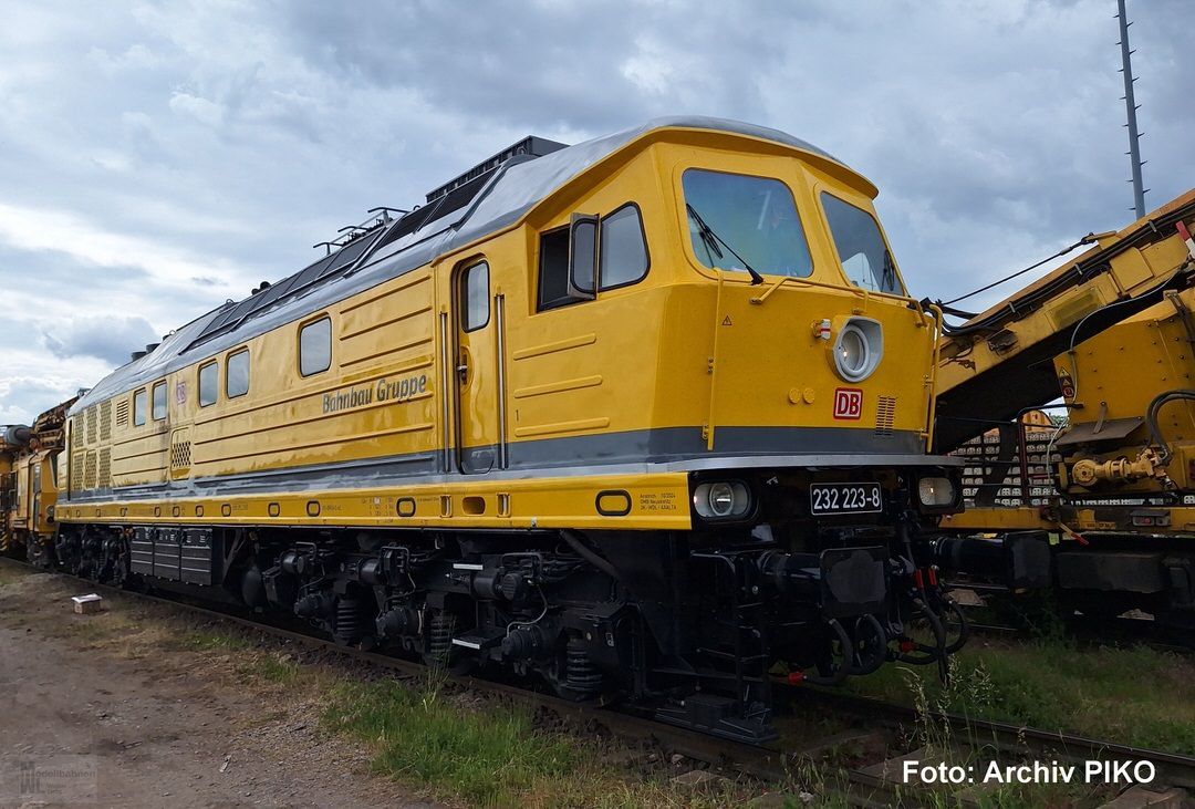 Piko 37589 - Diesellok BR 232 DB Bahnbau Ep.VI Spur G 1:22,5
