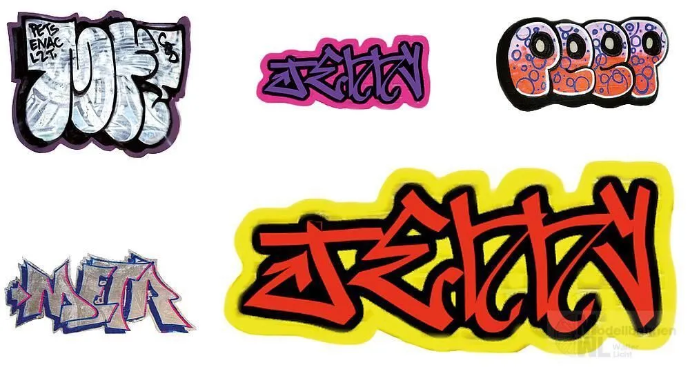 Faller 180019 - Decal Graffiti H0 1:87