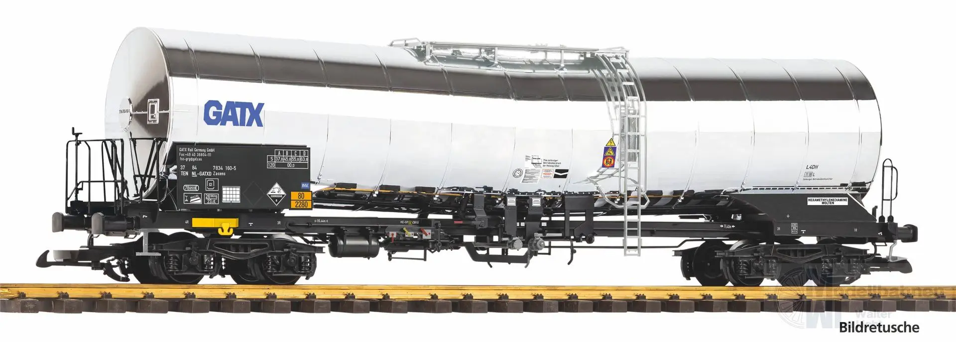 Piko 37865 - Chemiekesselwagen GATX Ep.VI Spur G 1:22,5