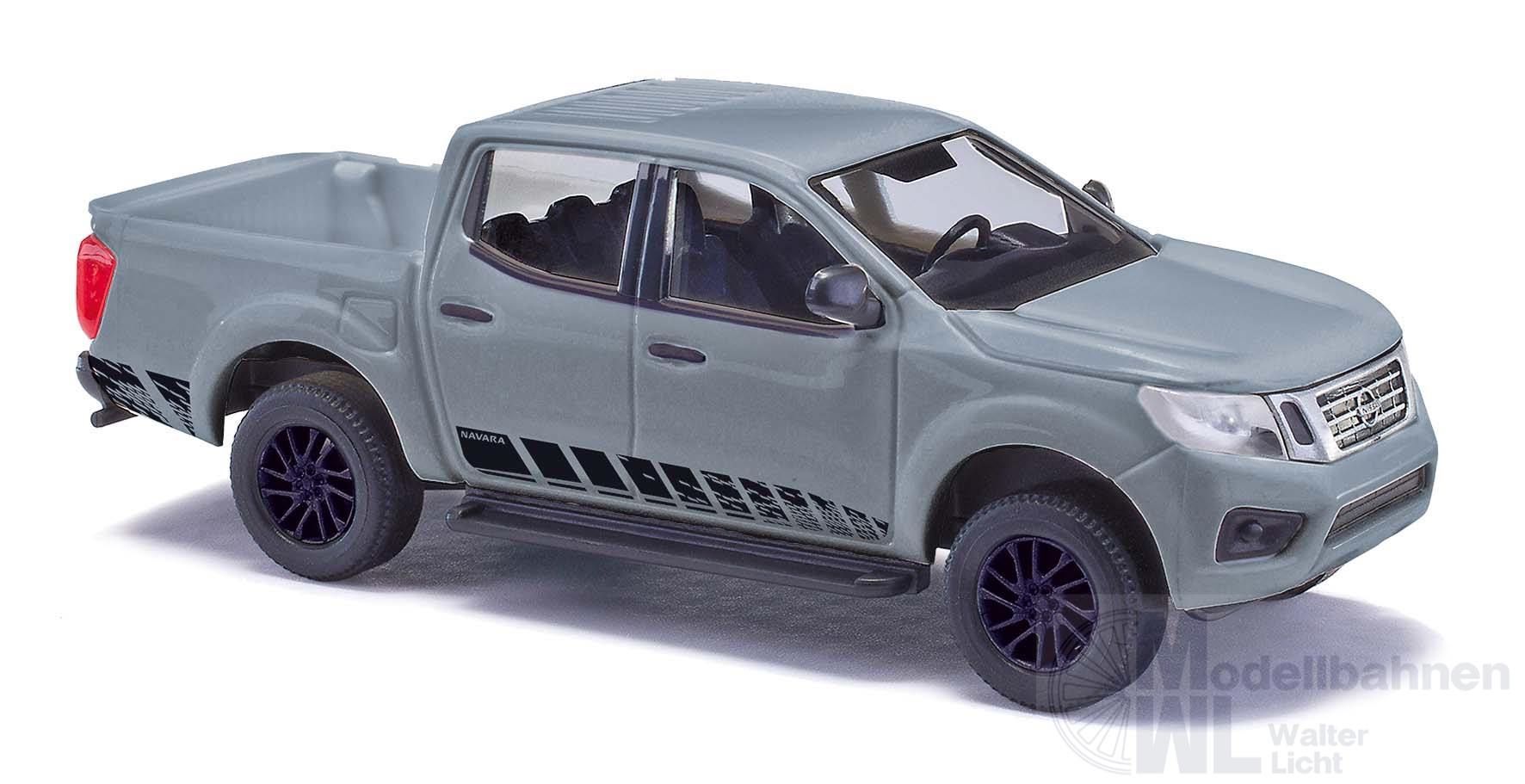 Busch 53711 - Nissan Navara N-Guard grau H0 1:87