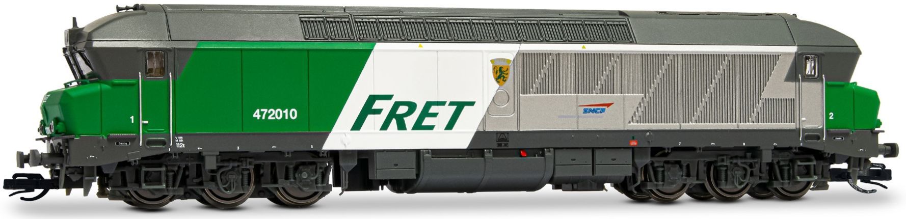 Arnold 9088HM - Diesellok CC 72010 SNCF Ep.V FRET TT 1:120 Digital