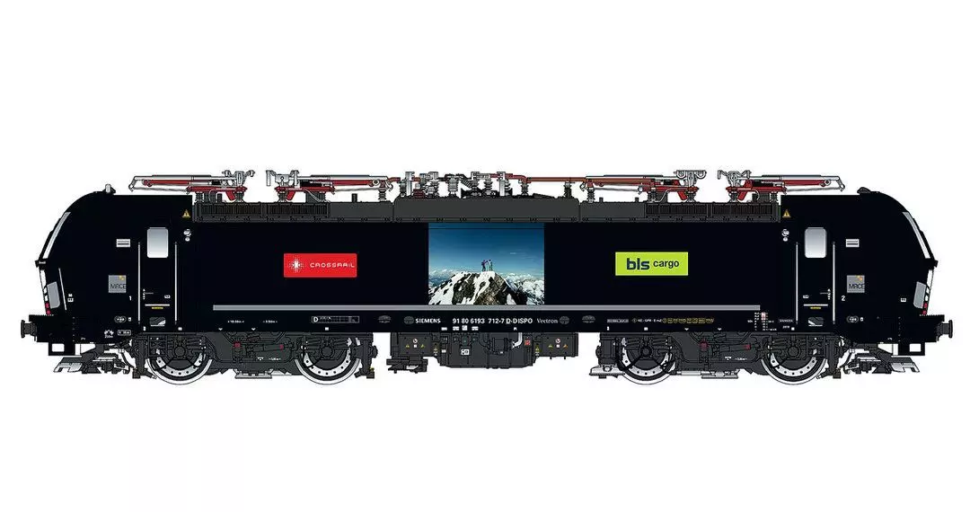 LS Models 17117 - E-Lok BR 193 Vectron MRCE/BLS/Crossrail Ep.VI H0/GL