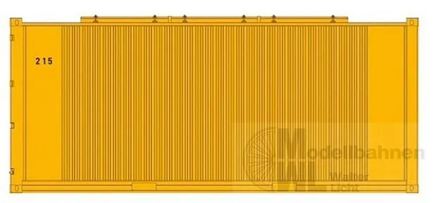 Sudexpress S6007 - Container 20' Valouro 90-00er Jahre H0 1:87