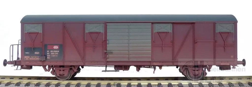 Exact Train 22067 - Güterwagen gedeckt SBB Ep.V EUROP H0/GL