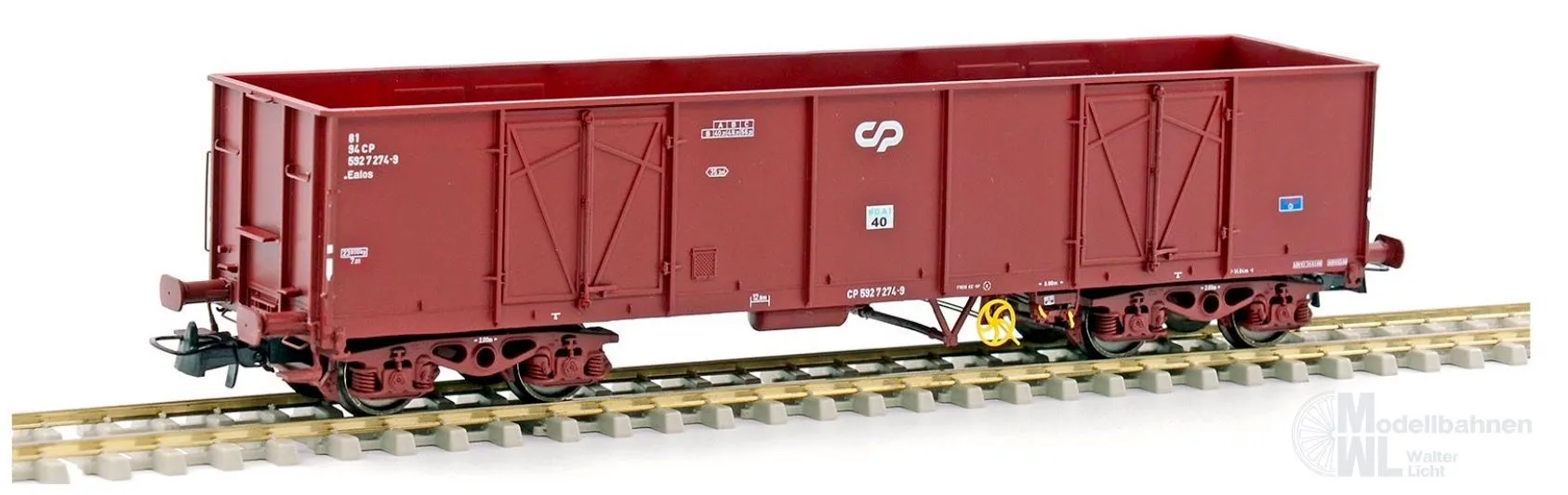 Sudexpress S592274 - Güterwagen offen CP Eep.V alos DAI 81 94 592 7 274-9 H0/GL
