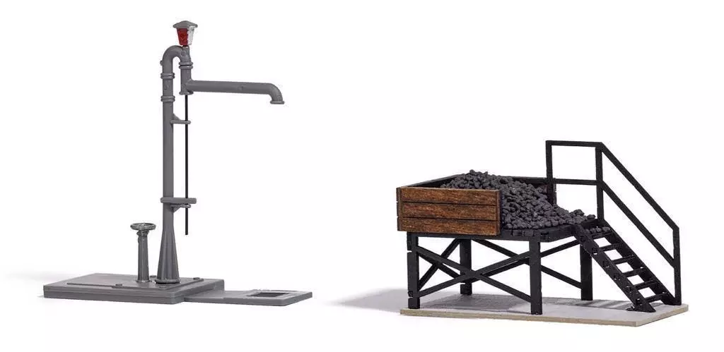 Busch 12378 - Klein -Bekohlung mit Wasserkran H0 1:87