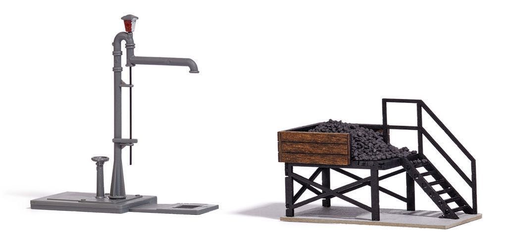 Busch 12378 - Klein -Bekohlung mit Wasserkran H0 1:87