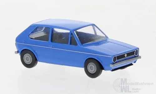 Brekina 25546 - VW Golf I blau 1974 H0 1:87