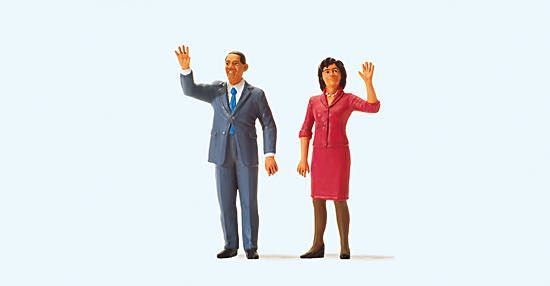 Preiser 65360 - President Obama and The First Spur 0