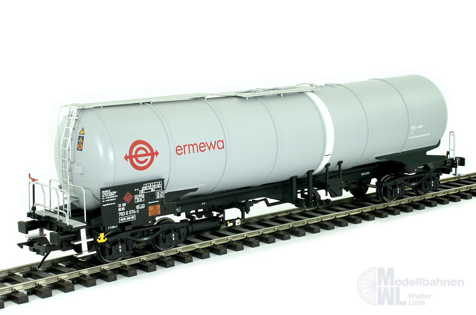 Lenz 42323-09 - Kesselwagen Ermewa Zans grau Spur 0