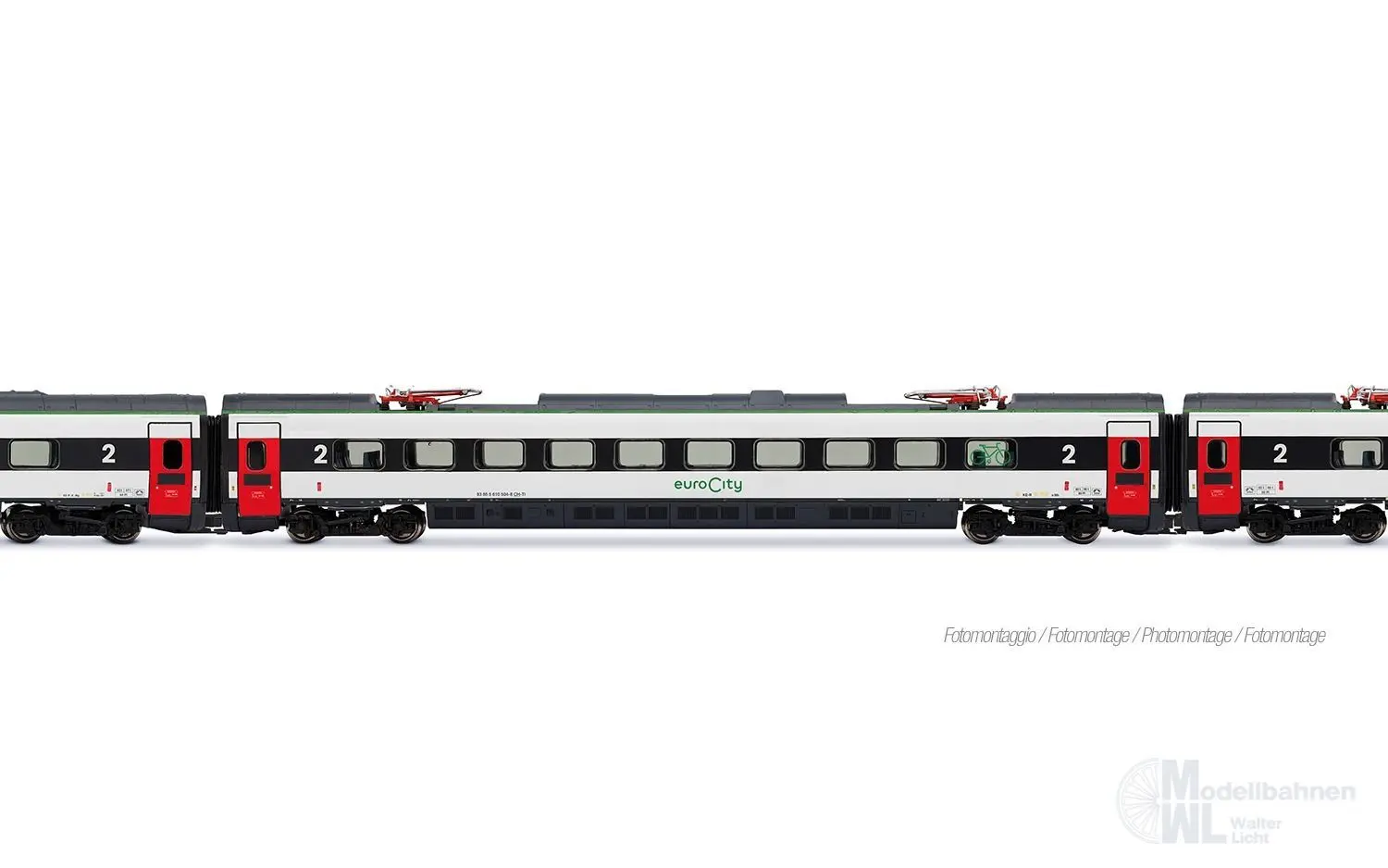 Lima 1682 - Triebzug ETR 610 FS Trenitalia Ep.VI 4.tlg. H0/GL