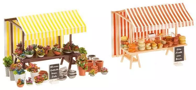 Faller 180614 - Wochenmarkt II Blume H0 1:87