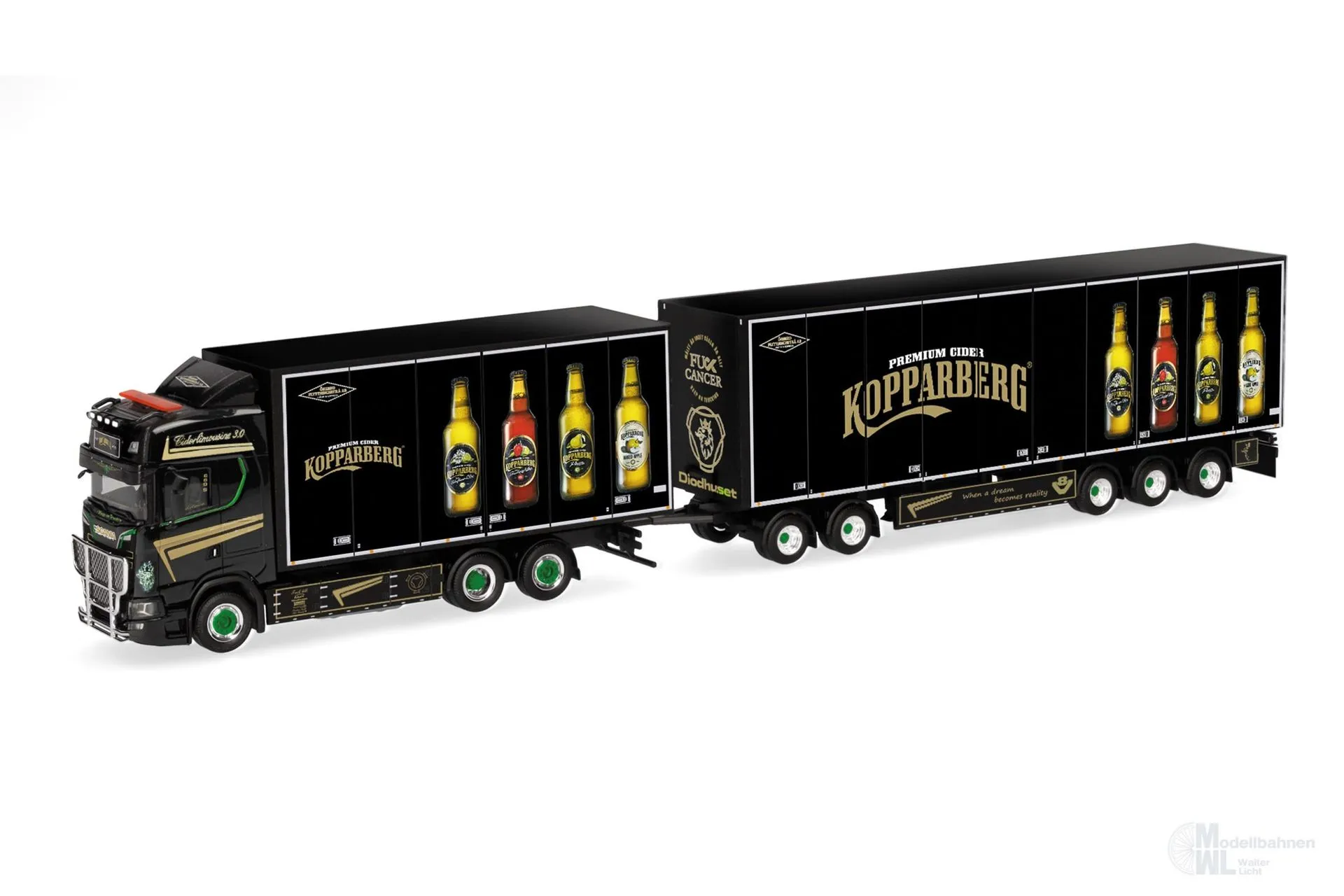 Herpa 320870 - Scania CS 20 HD Schwedencombi H0 1:87