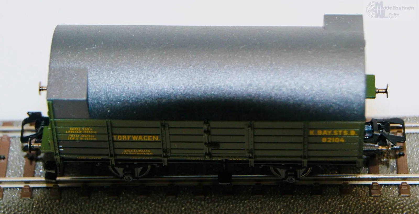 Märklin 45094 - MÄRKLIN - Torf-Munitionswagen K.Bay.Sts.B. Ep.I H0/WS