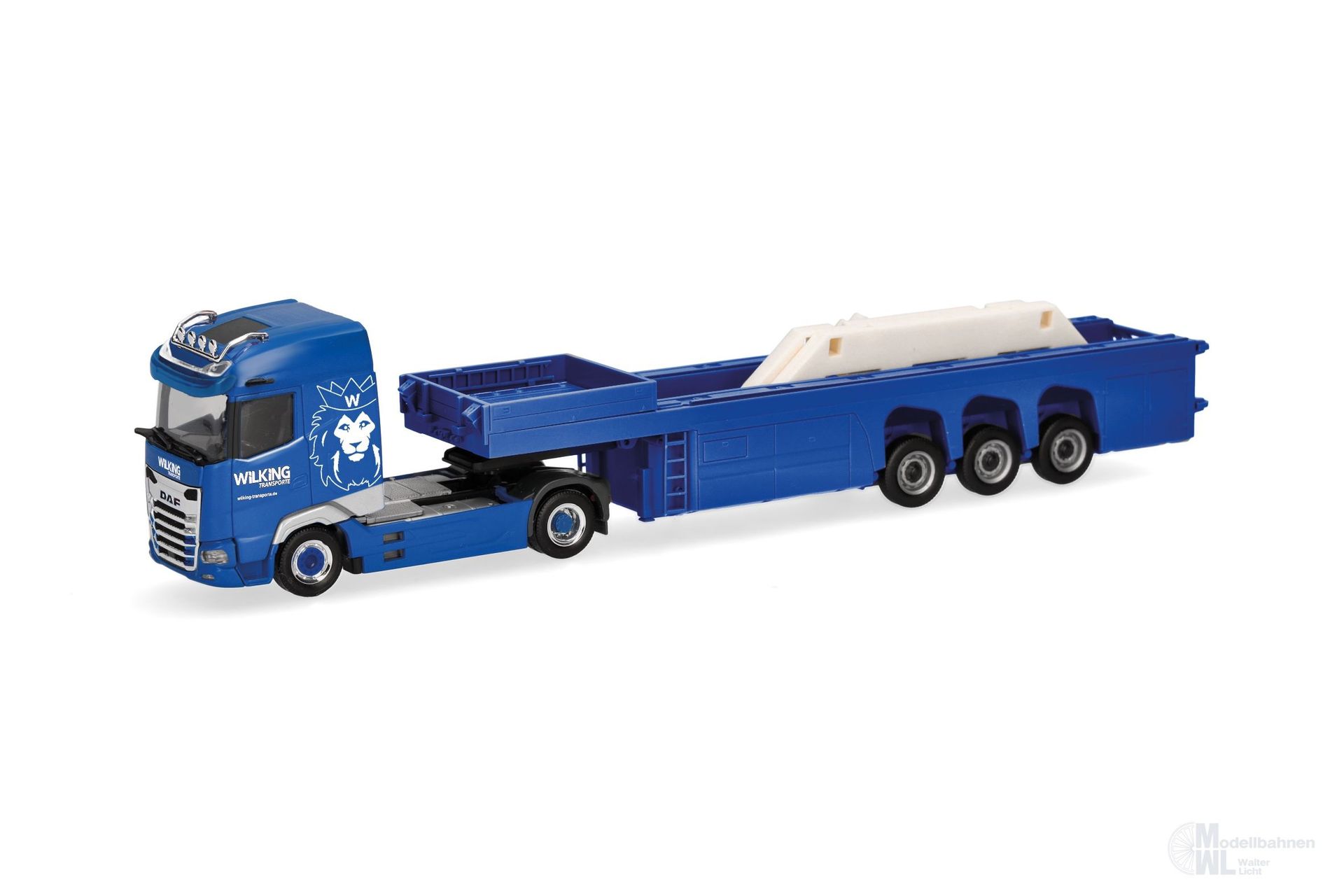Herpa 319690 - DAF XG Betonteile-Sattelzug Wilking Transporte H0 1:87 Herpa 319690 - DAF XG Betonteile-Sattelzug Wilking Transporte H0 1:87