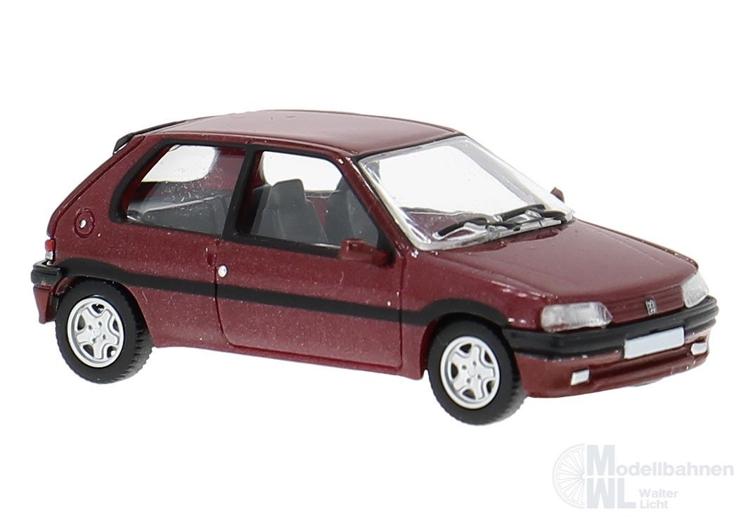PCX-Models 870750 - Peugeot 106 dunkelrot metallic H0 1:87