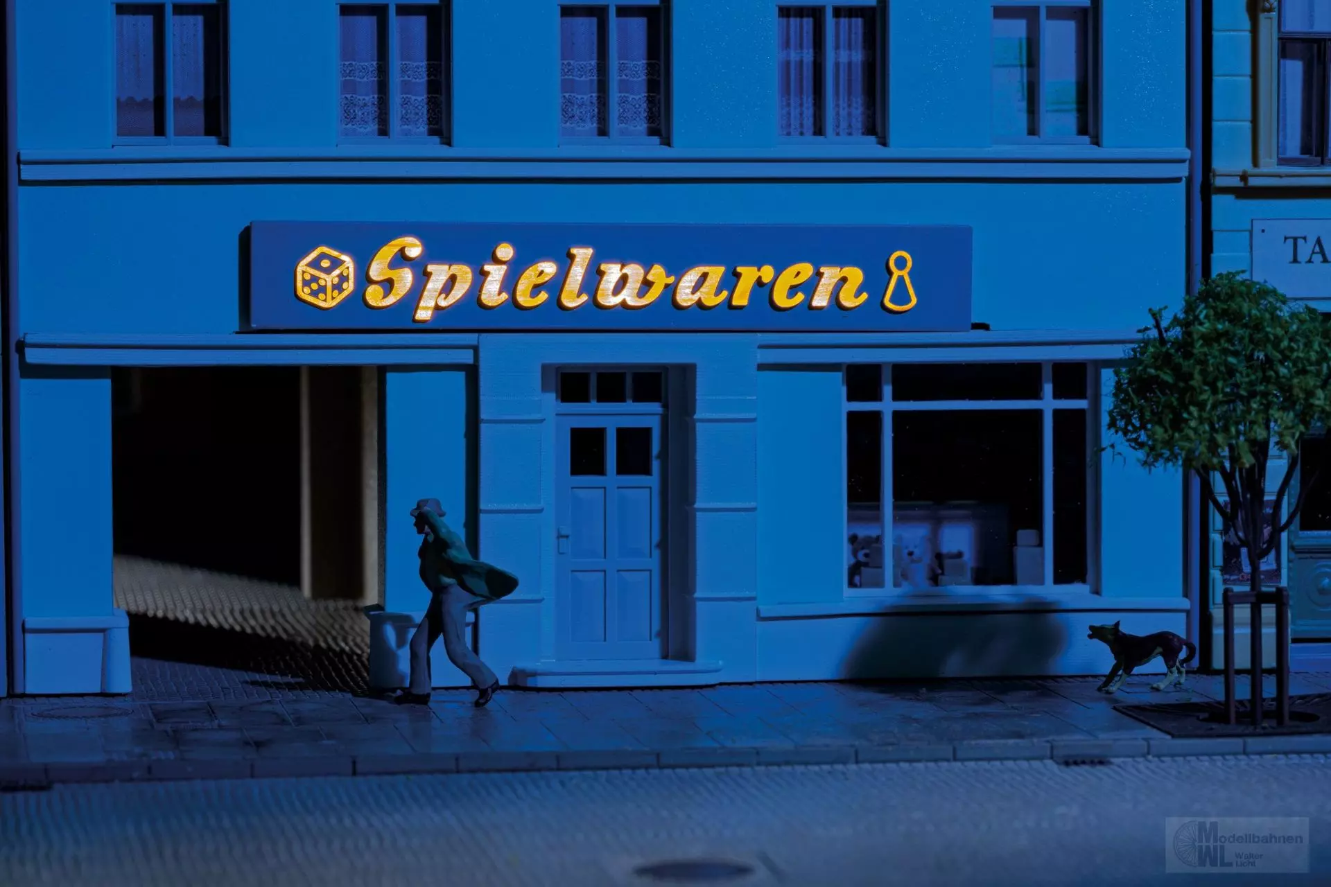 Auhagen 11479 - LED-Beleuchtung Spielwaren H0 1:87