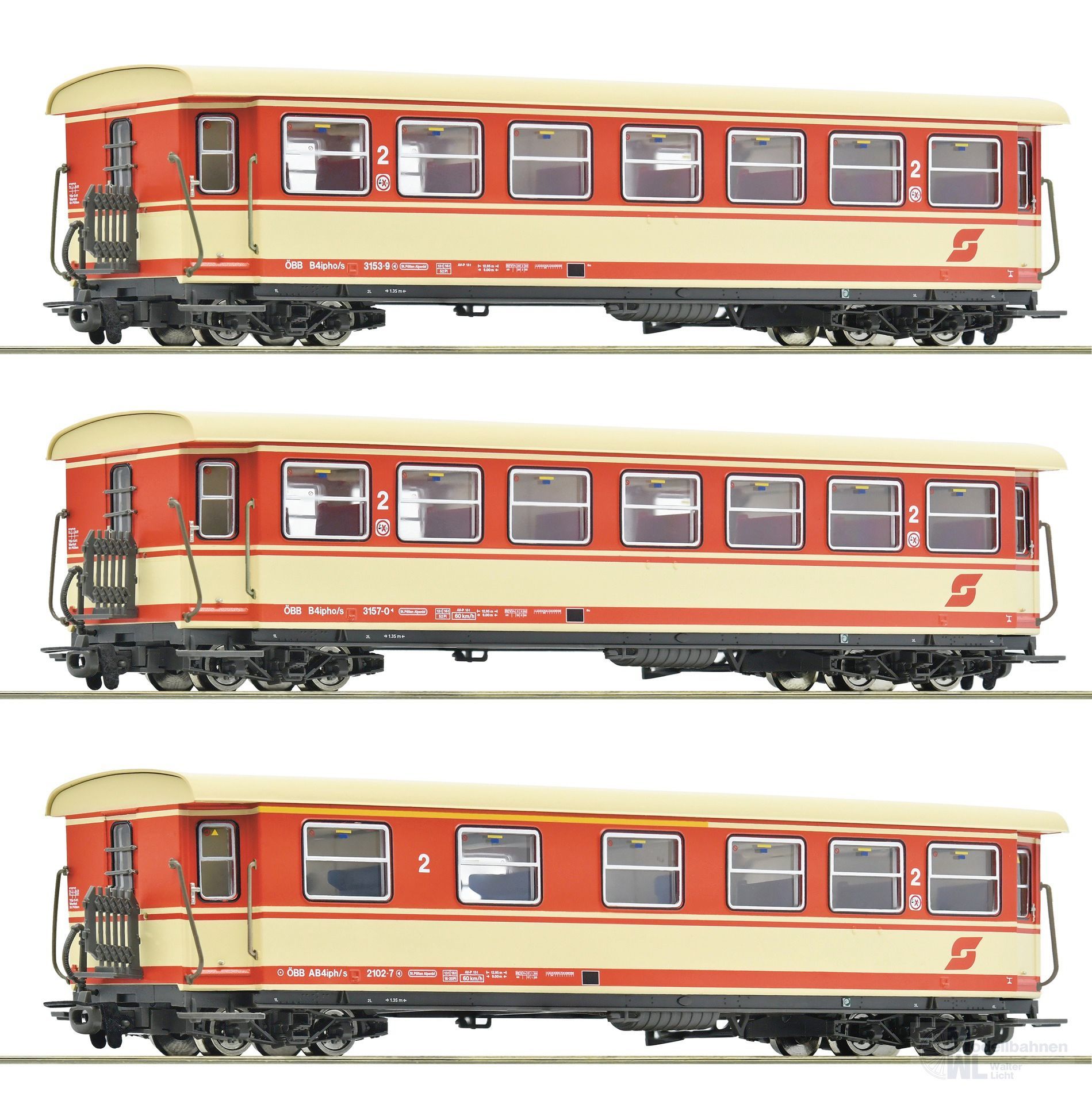 Roco 6240004 - Personenwagen Set ÖBB Ep.IV/V H0e Roco 6240004 - Personenwagen Set ÖBB Ep.IV/V H0e