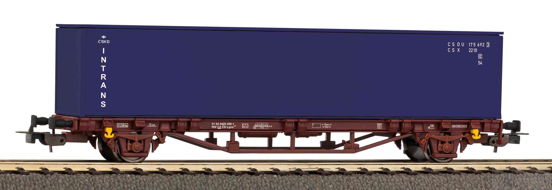 Piko 27719 - Containertragwagen CD Ep.V H0/GL Piko 27719 - Containertragwagen CD Ep.V H0/GL