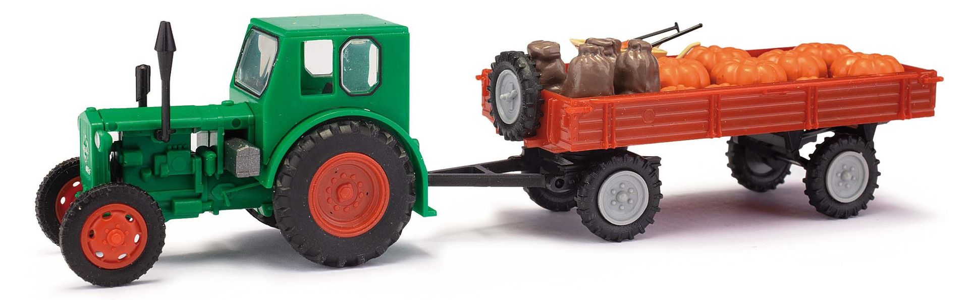 Melhose 210006420 - Traktor Pionier RS01 mit Kübissen und Säcken H0 1:87