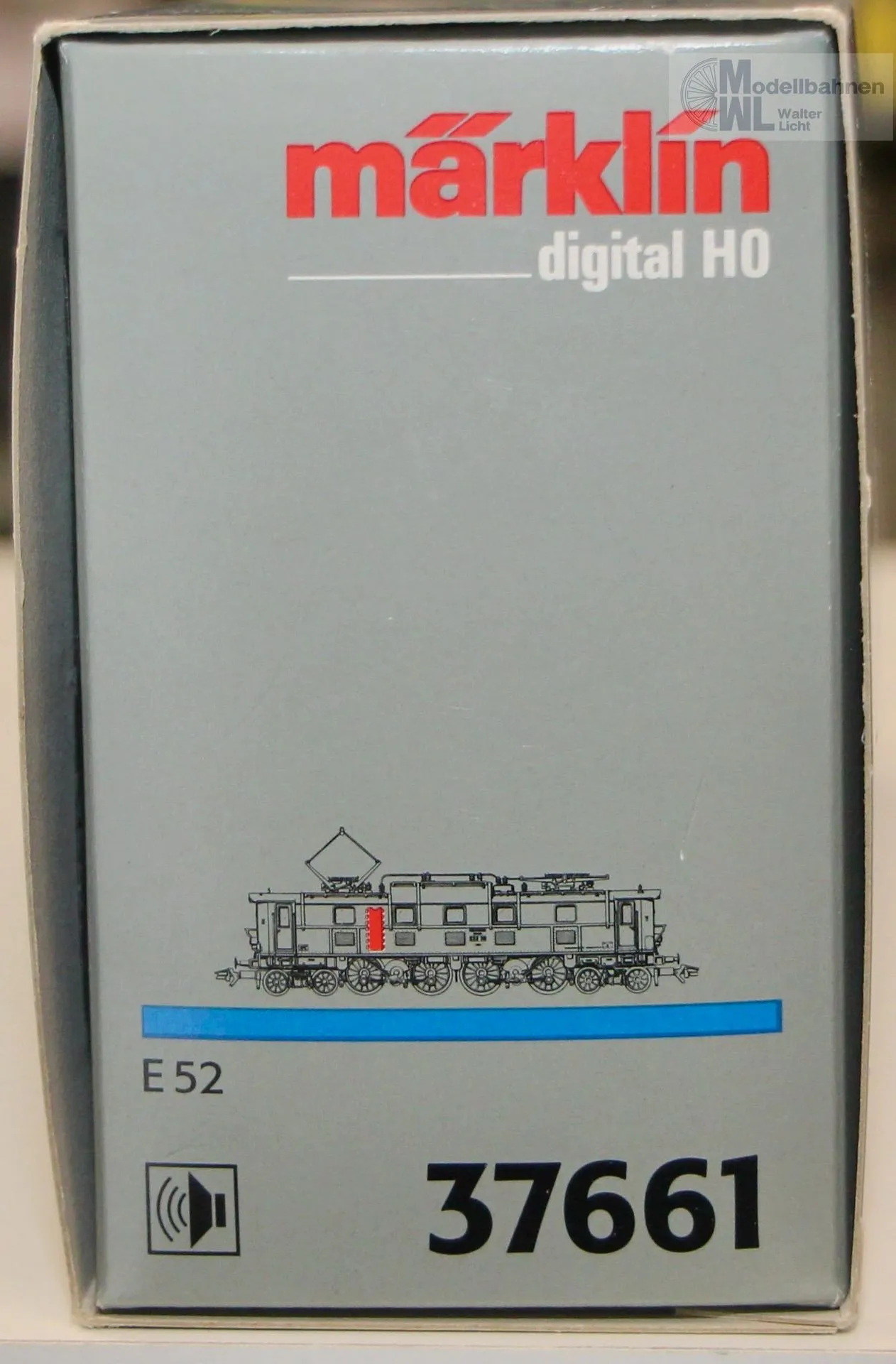 Märklin 37661 - MÄRKLIN - E-Lok E 52 DRG Ep.II H0/WS Digital Sound