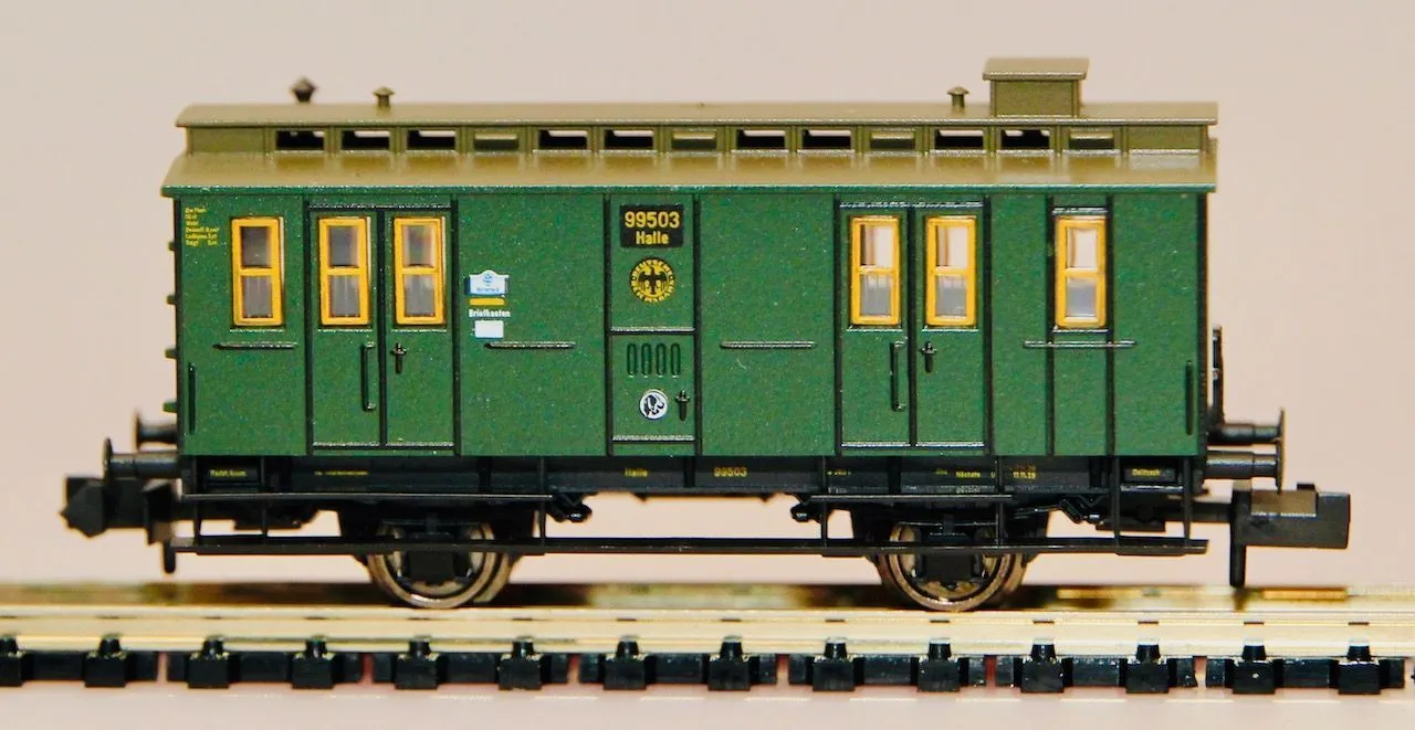 Fleischmann 8057 - FLEISCHMANN - Post-/Gepäckwagen DRG Ep.II N 1:160
