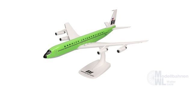 Herpa 614009 - Boeing 707-300 Braniff lime green 1:100