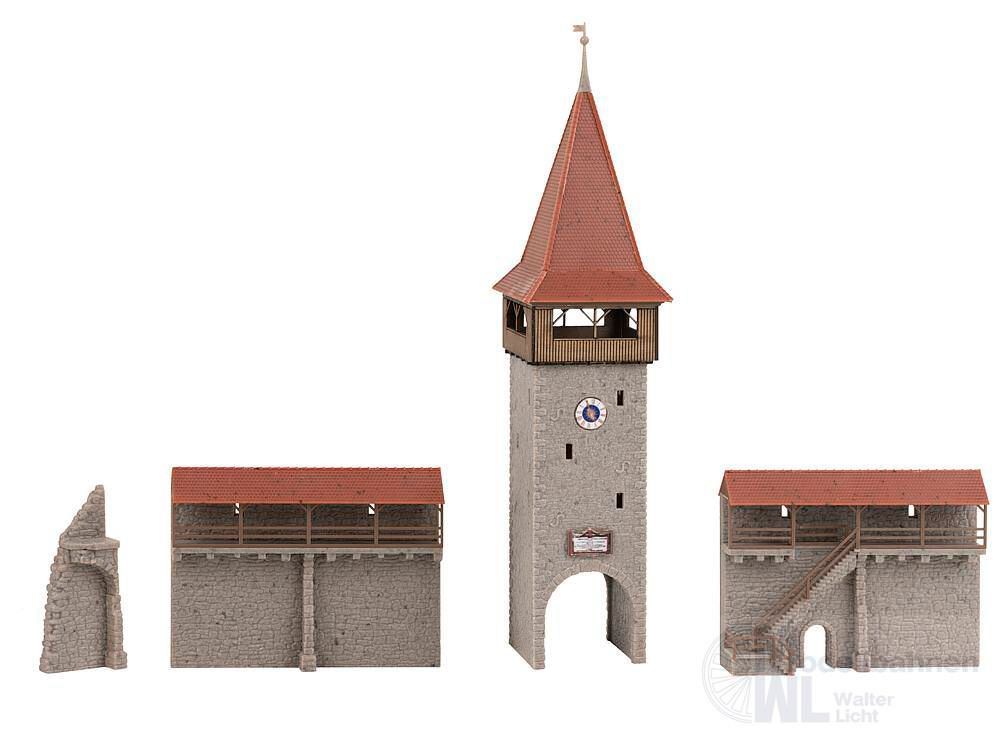 Faller 232171 - Altstadtturm mit Mauer N 1:160 Faller 232171 - Altstadtturm mit Mauer N 1:160
