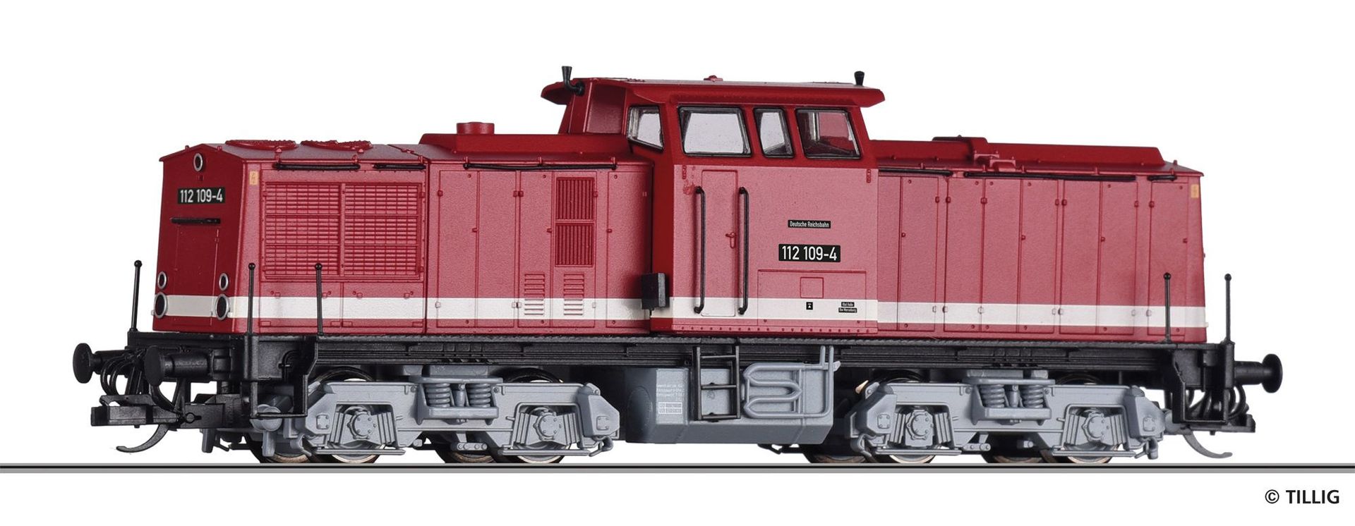 Tillig 04596 - Diesellok BR 112 DR Ep.IV TT 1:120