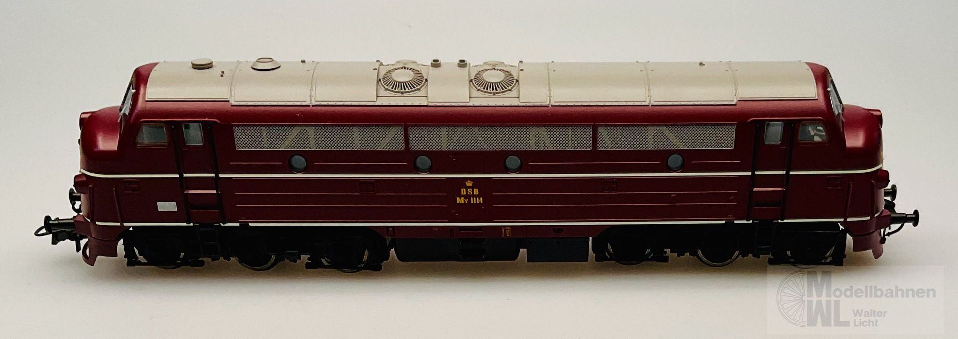 Roco 62852 - Roco - Diesellok BR 1114 MY DSB braun H0/GL