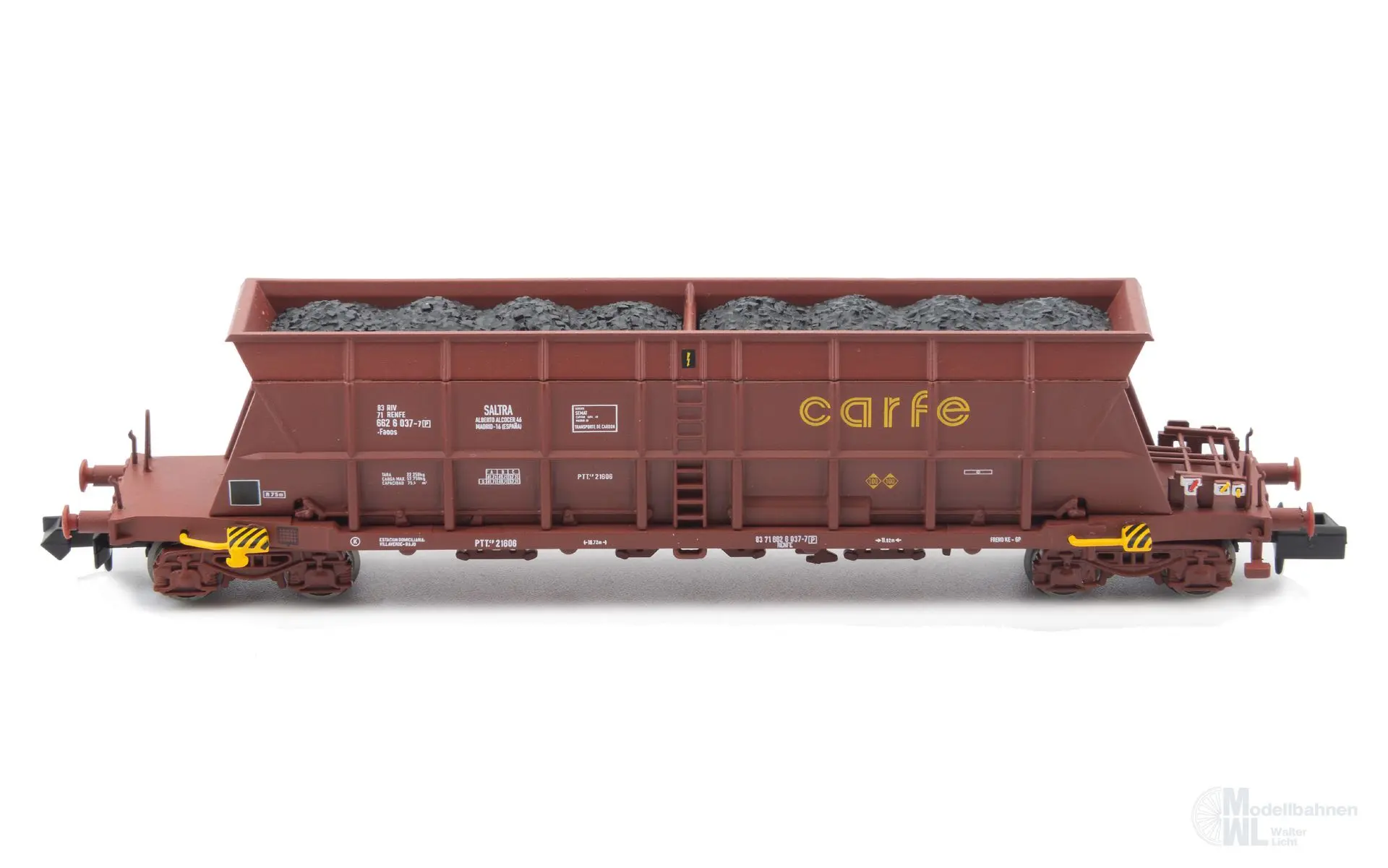 Arnold 6671 - Selbstentladewagen Set RENFE Ep.V/VI 2.tlg. Mercancias N 1:160