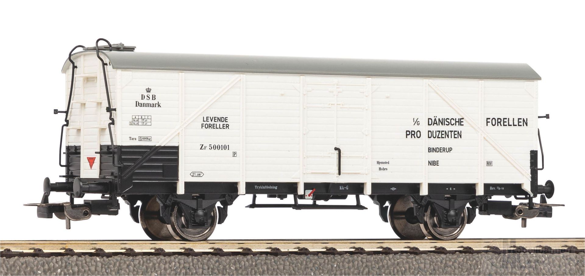 Piko 24542 - Kühlwagen DSB Ep.III Dänische Forellen H0/GL Piko 24542 - Kühlwagen DSB Ep.III Dänische Forellen H0/GL