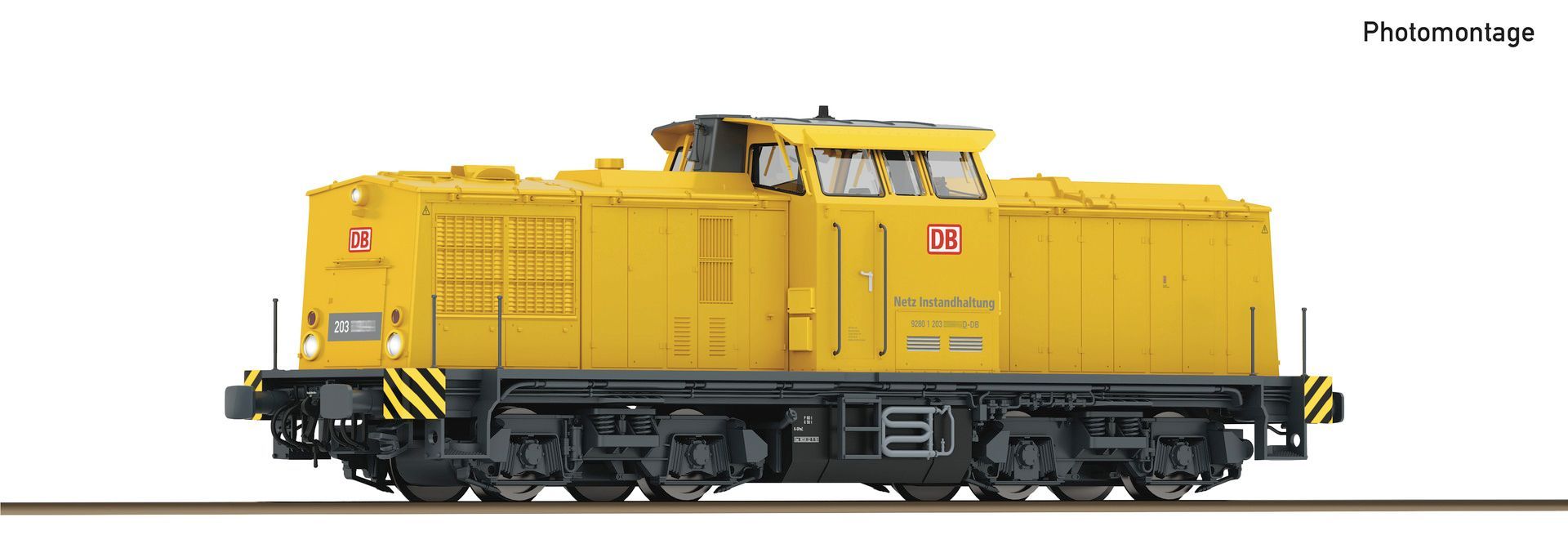 Roco 7320153 - Diesellok BR 203 DB Netz H0/WS SOUND
