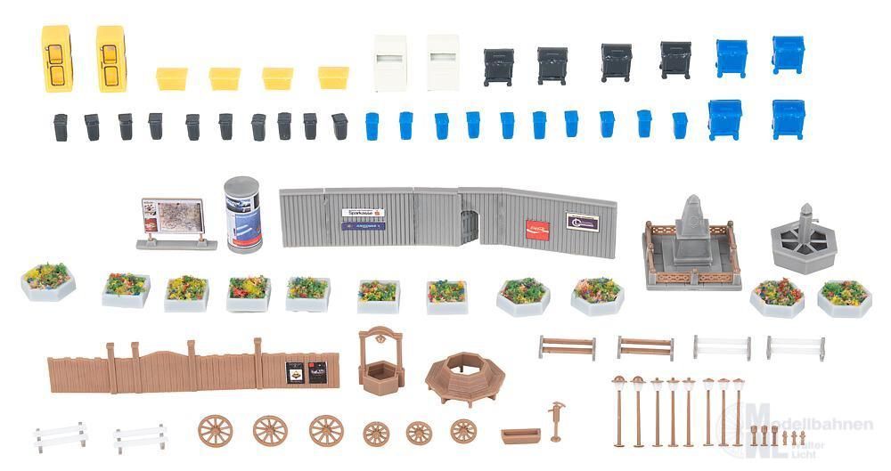 Faller 272565 - Stadtausgestaltungs-Set II N 1:160