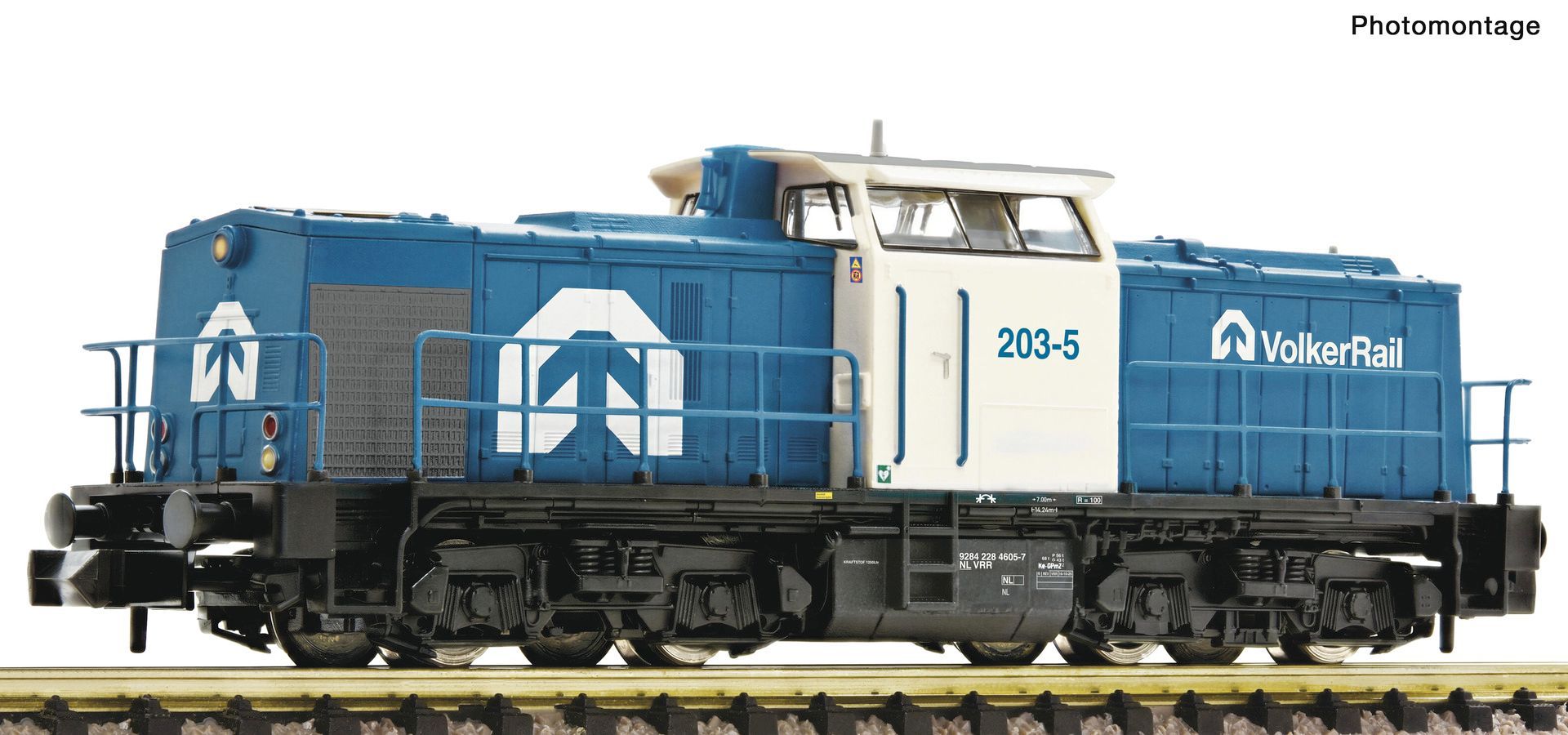 Fleischmann 7360047 - Diesellok V100 Volkerrail Ep.VI N 1:160