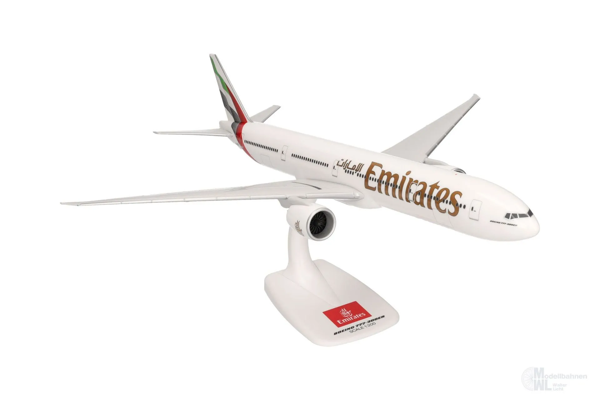 Herpa 614306 - Boeing 777-300ER Emirates 2023 1:200