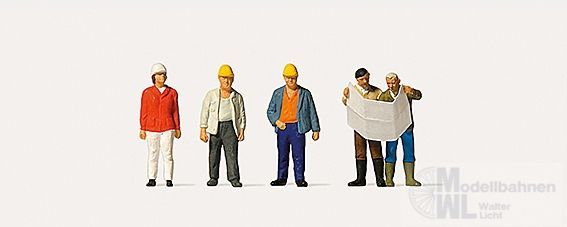 Merten Figuren 212572 - Am Bau H0 1:87