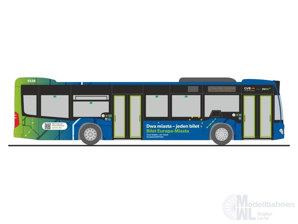 Rietze 69349 - Mercedes-Benz Citaro ´12 GVB Görlitz H0 1:87