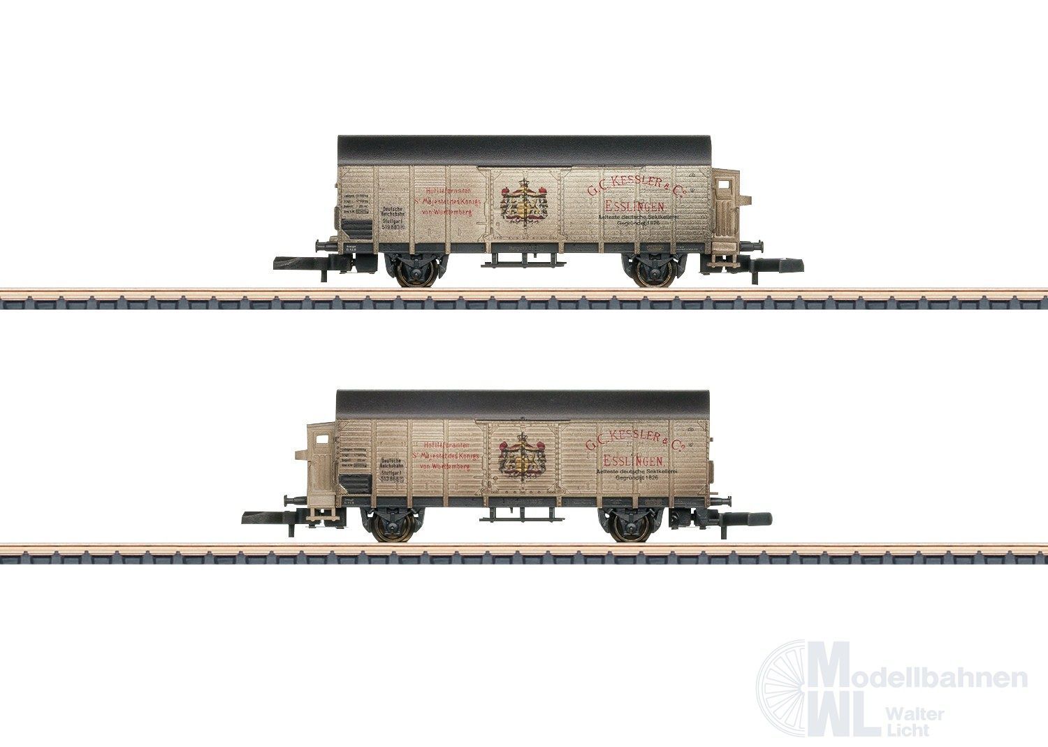 Märklin 82553 - Güterwagen Set DRG Ep.II 2.tlg. Sekttransport Z 1:220 Märklin 82553 - Güterwagen Set DRG Ep.II 2.tlg. Sekttransport Z 1:220