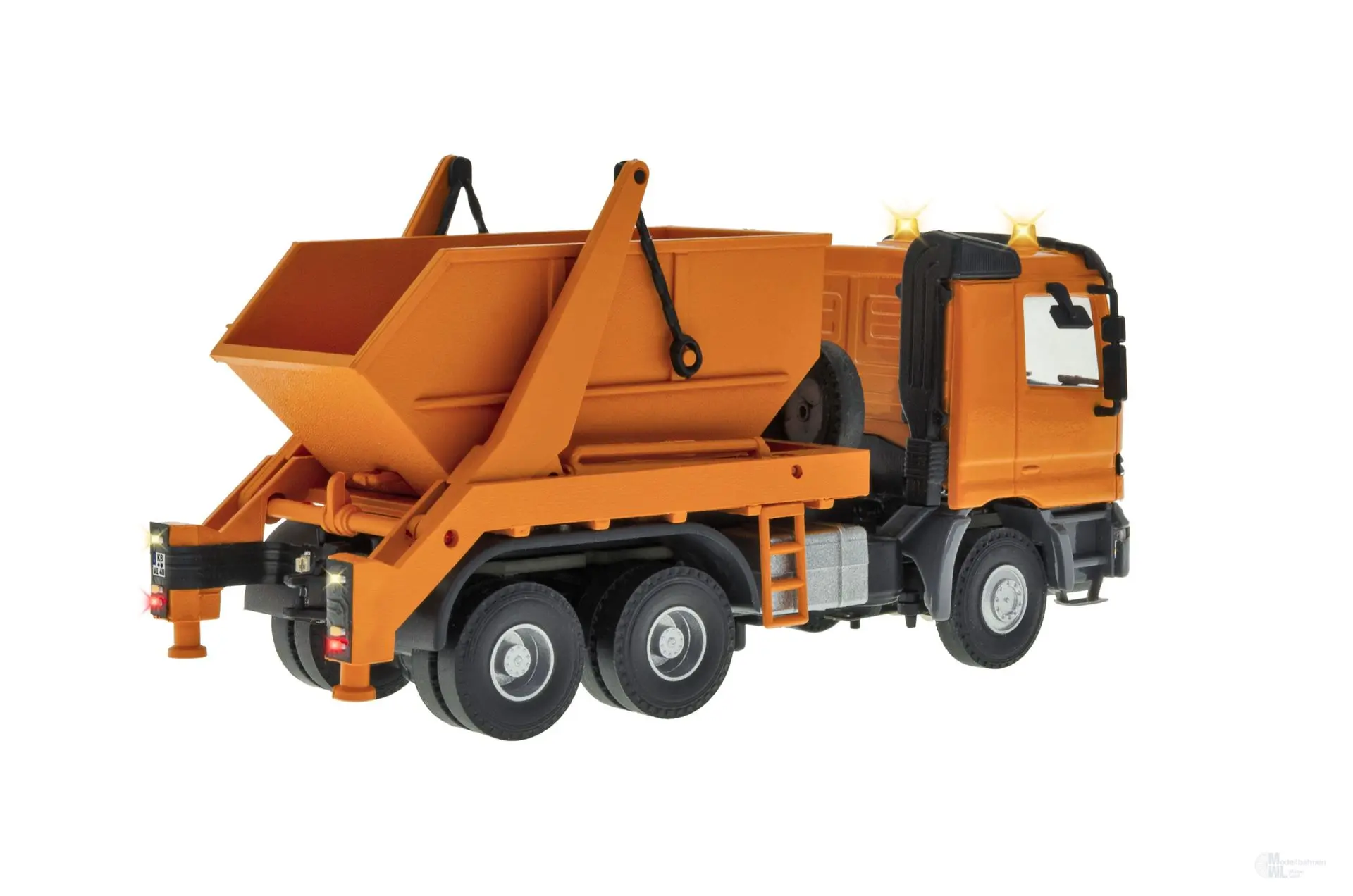 Viessmann 8040 - CarMotion Mercedes-Benz Actros Absetzkipper orange 3-achs H0 1:87